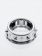 CHROME DOG BOWL
